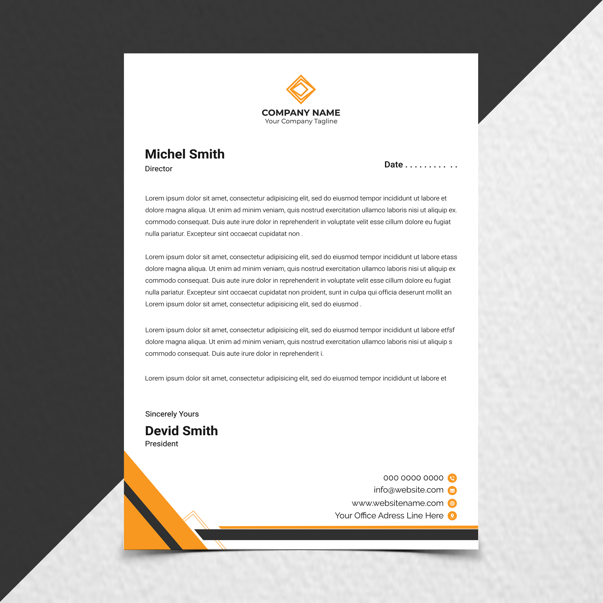 Lettre de motivation