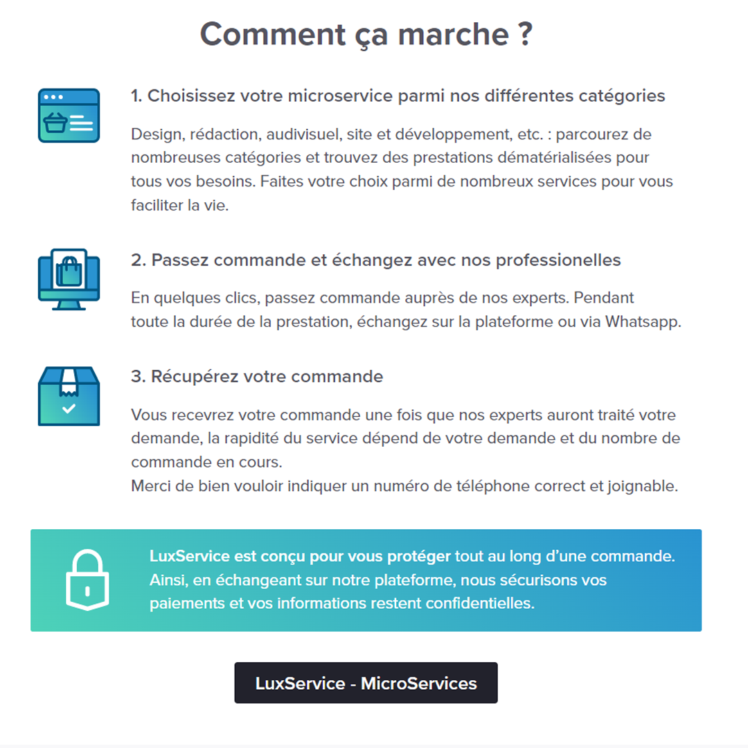 LuxService - MicroServices